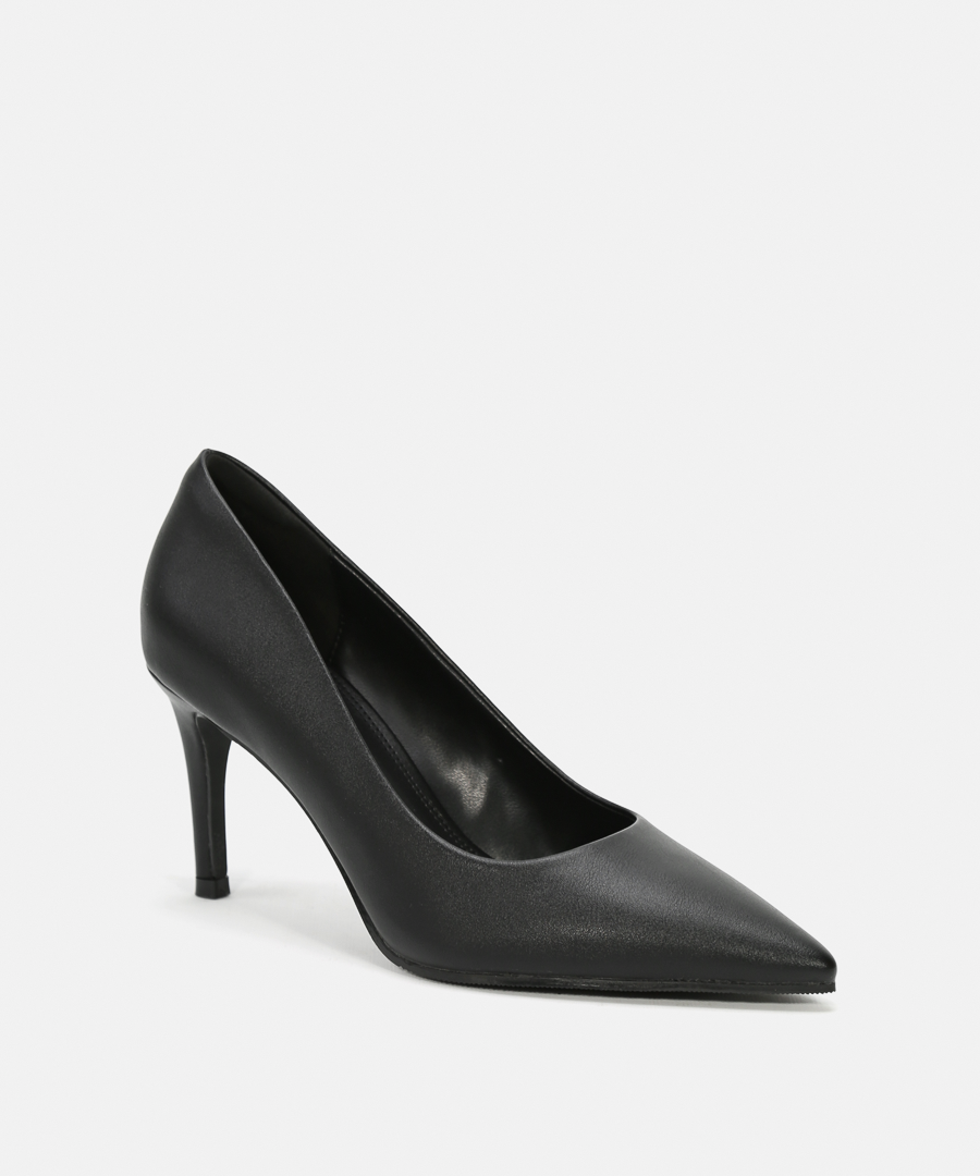 Zapatos salón tacón fino image number null